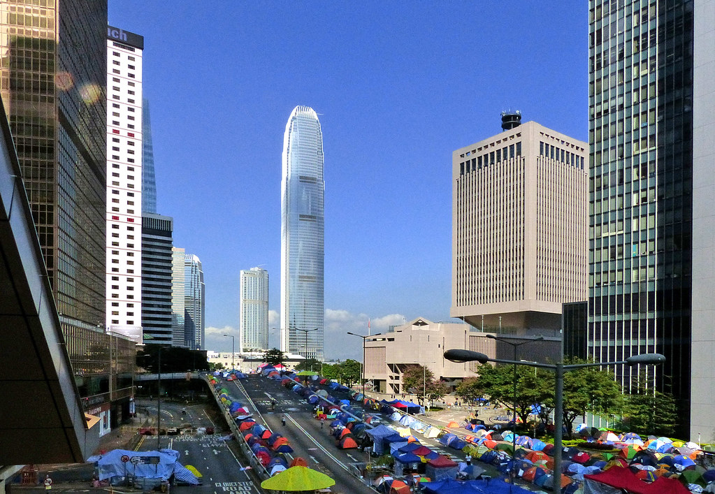 Occupy Hong Kong. Student Protest.